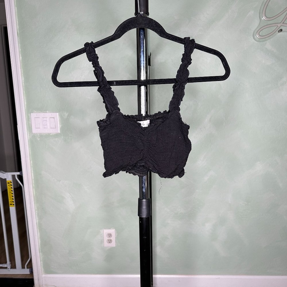 Black Crop Top